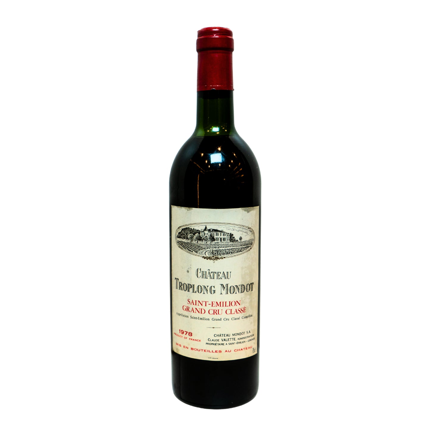 1978 Chateau Troplong Mondot Saint-Emilion Grand Cru 750ml