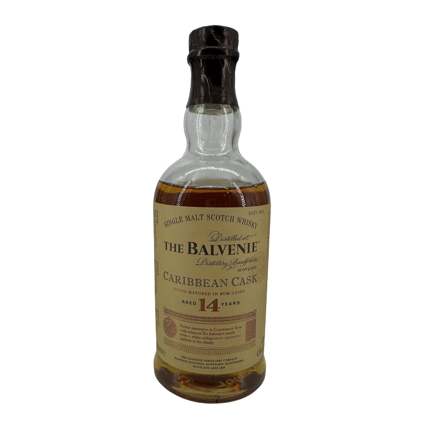The Balvenie Caribbean Cask 14 Years Single Malt 700ml