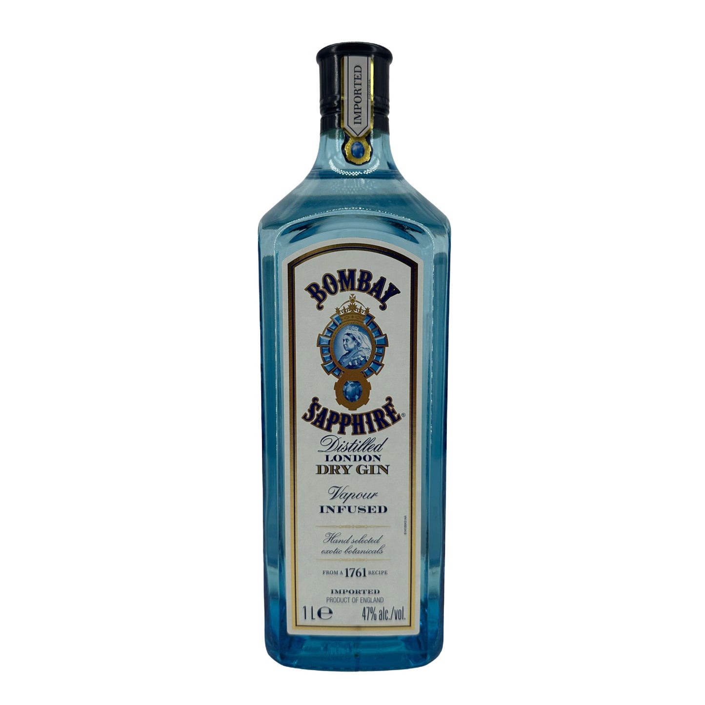 Bombay Sapphire London Dry Gin 47% 1L