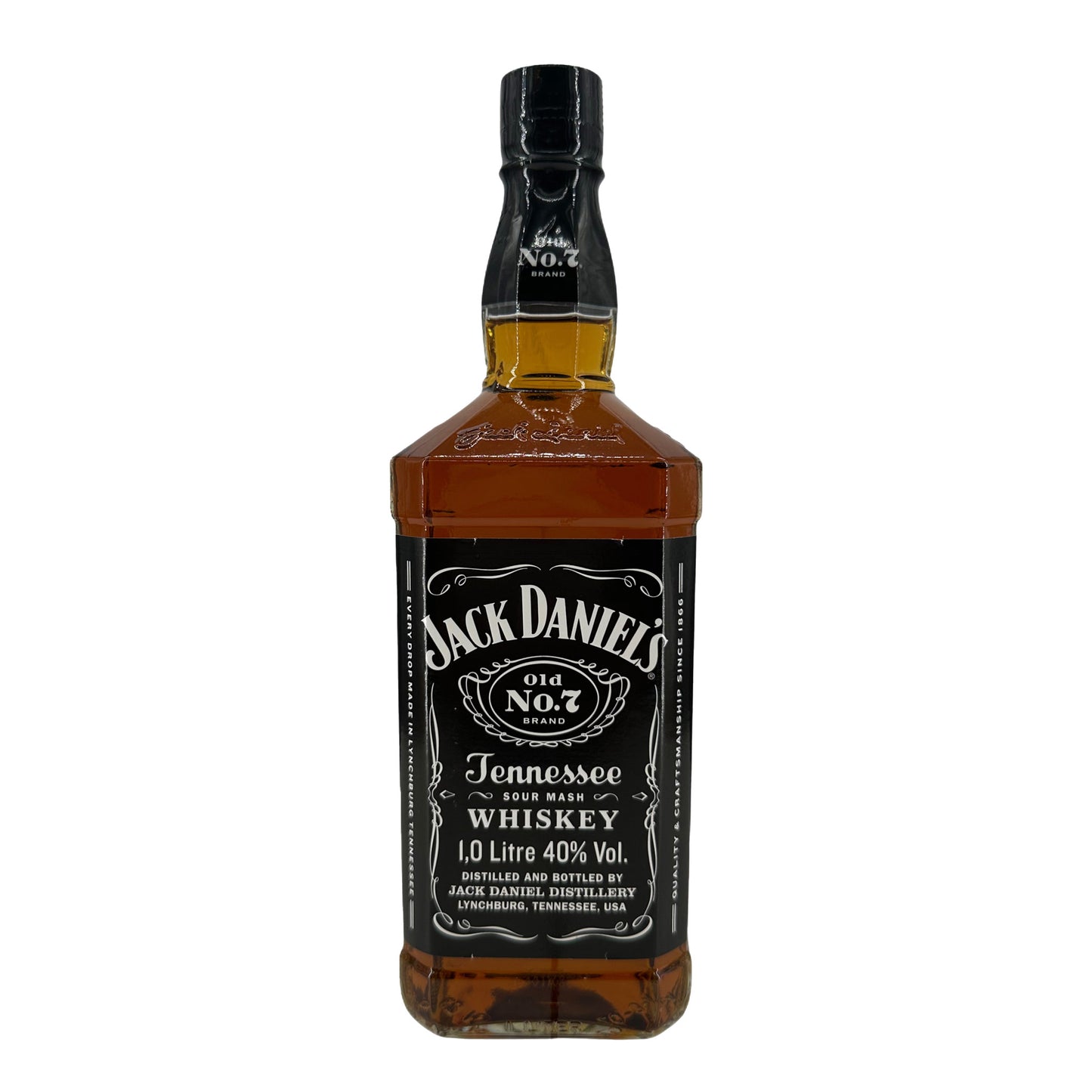 Jack Daniel Old No7 Tennessee Bourbon Whiskey 40% 1L