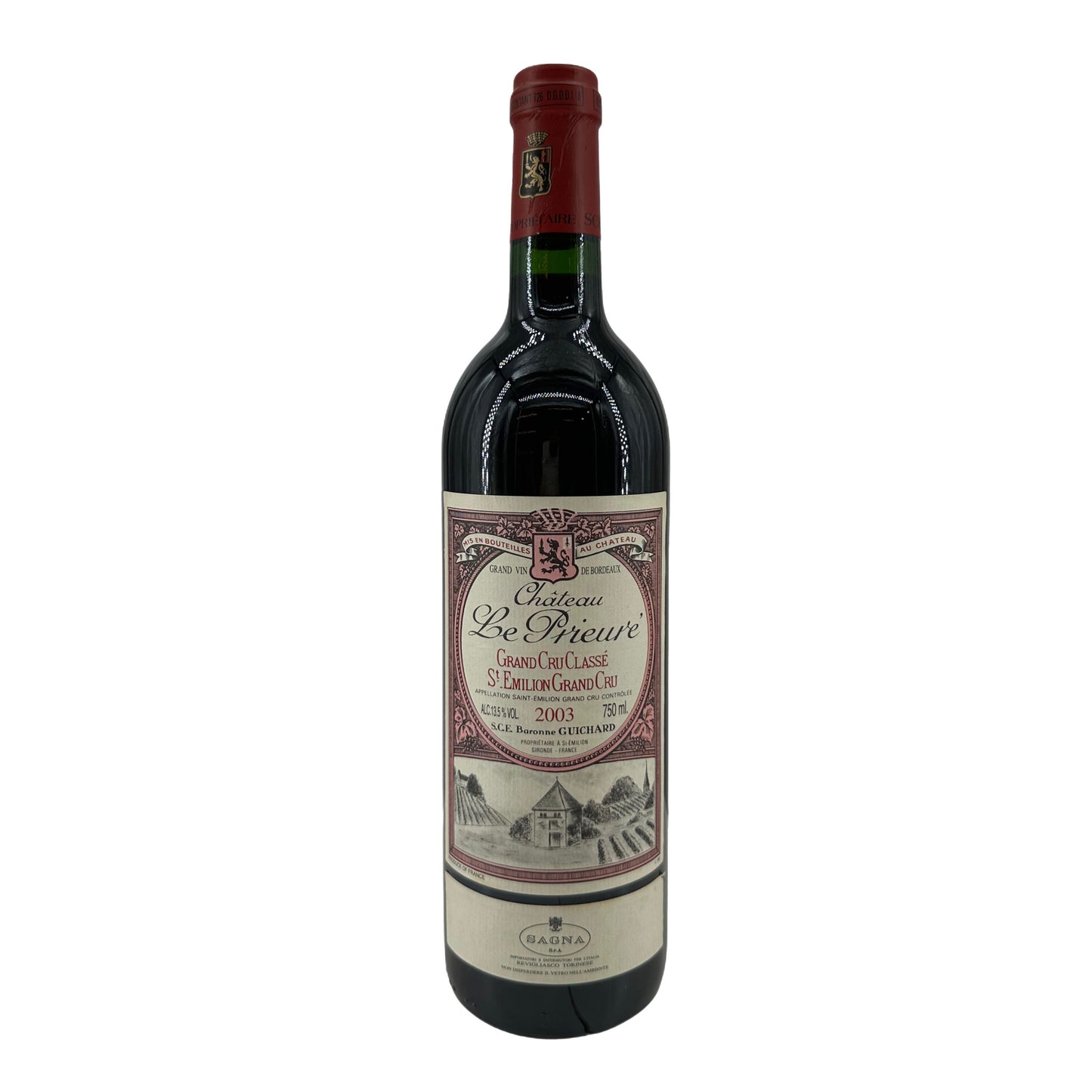 2003 Chateau Le Prieure Saint-Emilion Grand Cru Classe 750ml