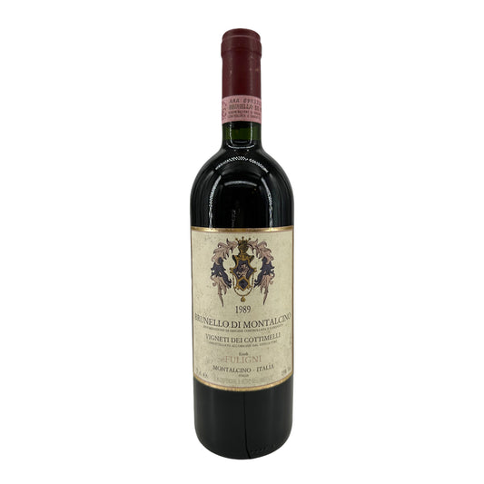 1989 Fuligni Brunello di Montalcino Vigneti dei Cottimelli 750ml