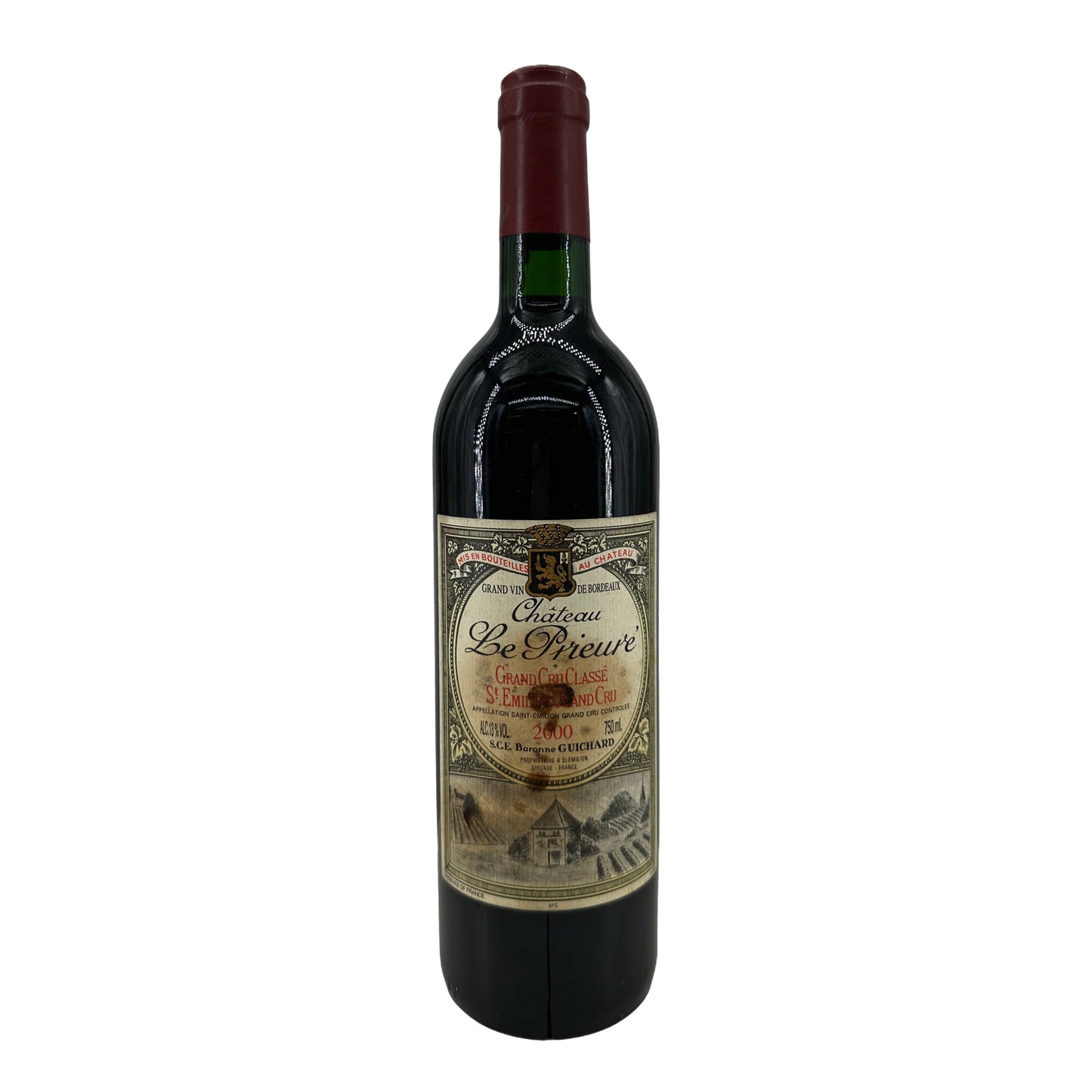 2000 Chateau Le Prieure Saint-Emilion Grand Cru Classe 750ml