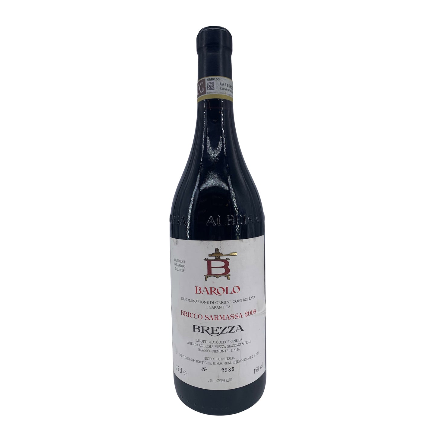 2008 Brezza Barolo Bricco Sarmassa 750ml