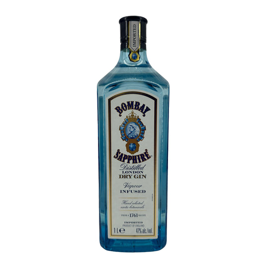 Bombay Sapphire London Dry Gin 47% 1L