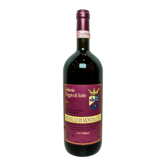 1995 Fattoria Poggio Di Sotto Brunello Di Montalcino Magnum 1500ml