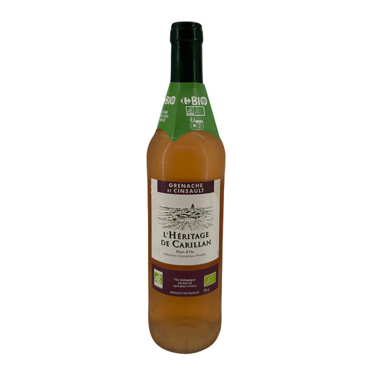 L'Heritage de Carillan Grenache et Cinsault 75cl